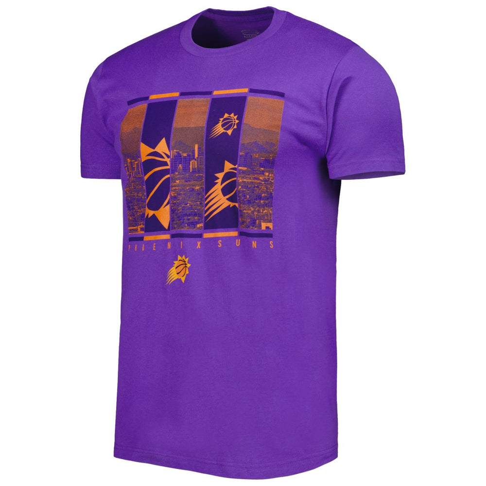 Phoenix Suns Stadium Essentials City Skyline T-Shirt Purple