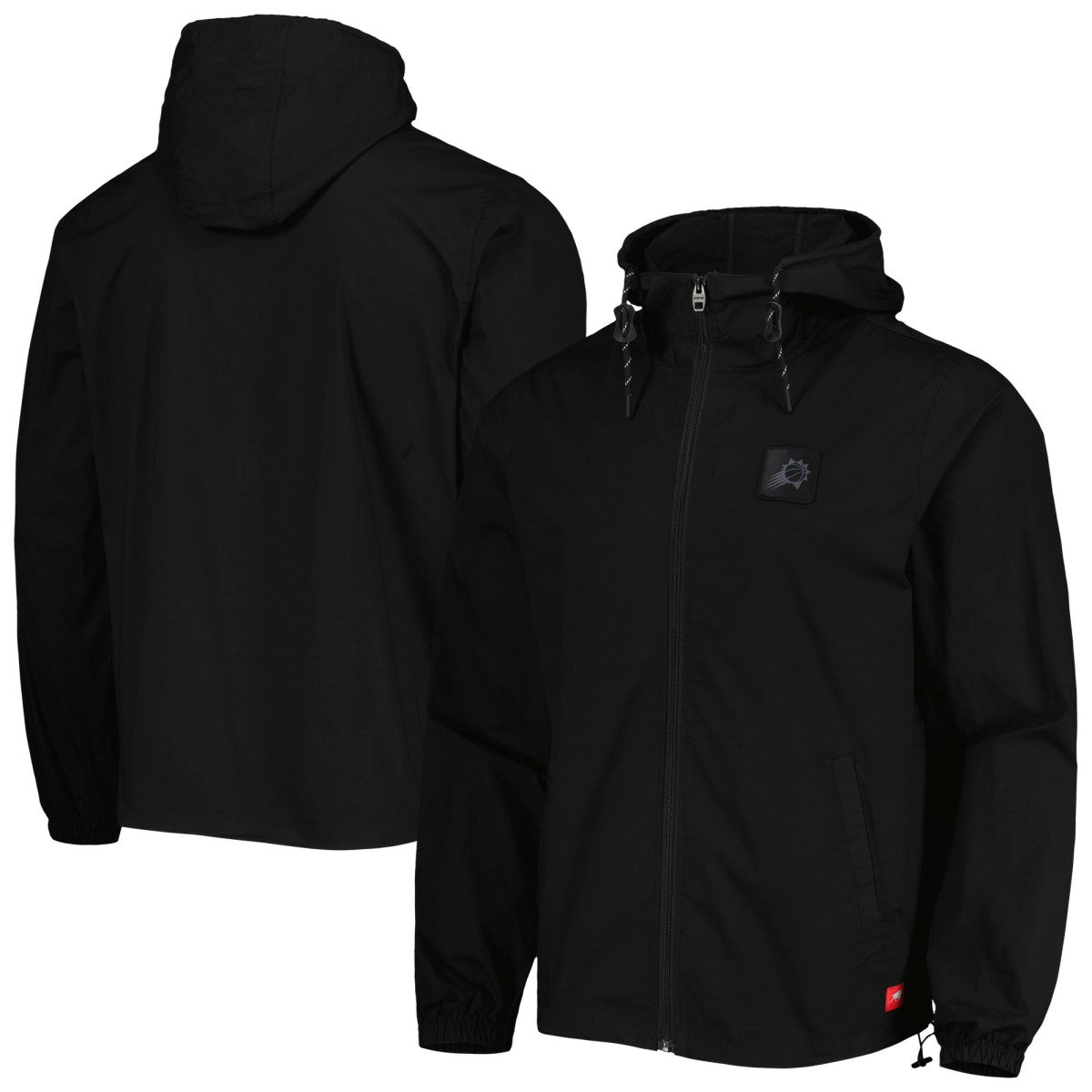 Phoenix Suns Sportiqe Madera Ripstop Full-Zip Jacket Black