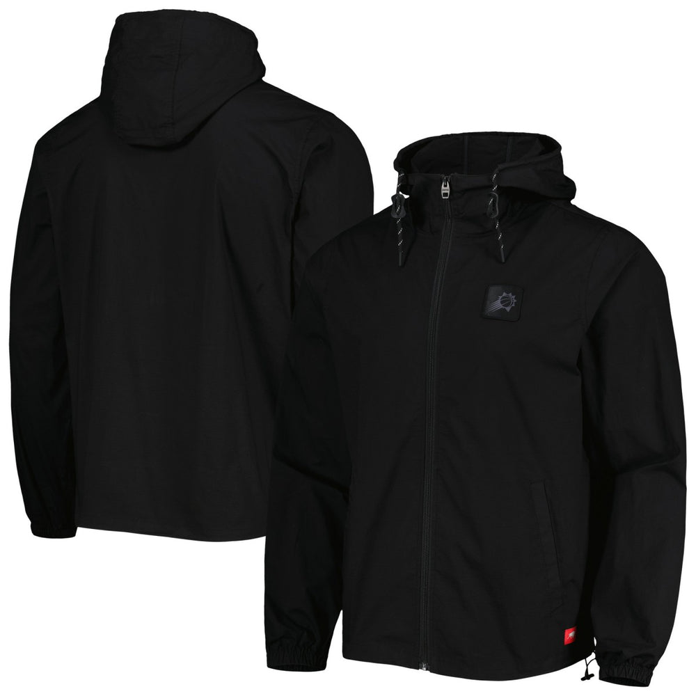 Phoenix Suns Sportiqe Madera Ripstop Full-Zip Jacket Black