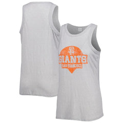 San Francisco Giants Soft as a Grape Women's Tri-Blend Tank Top - Gray Tanks