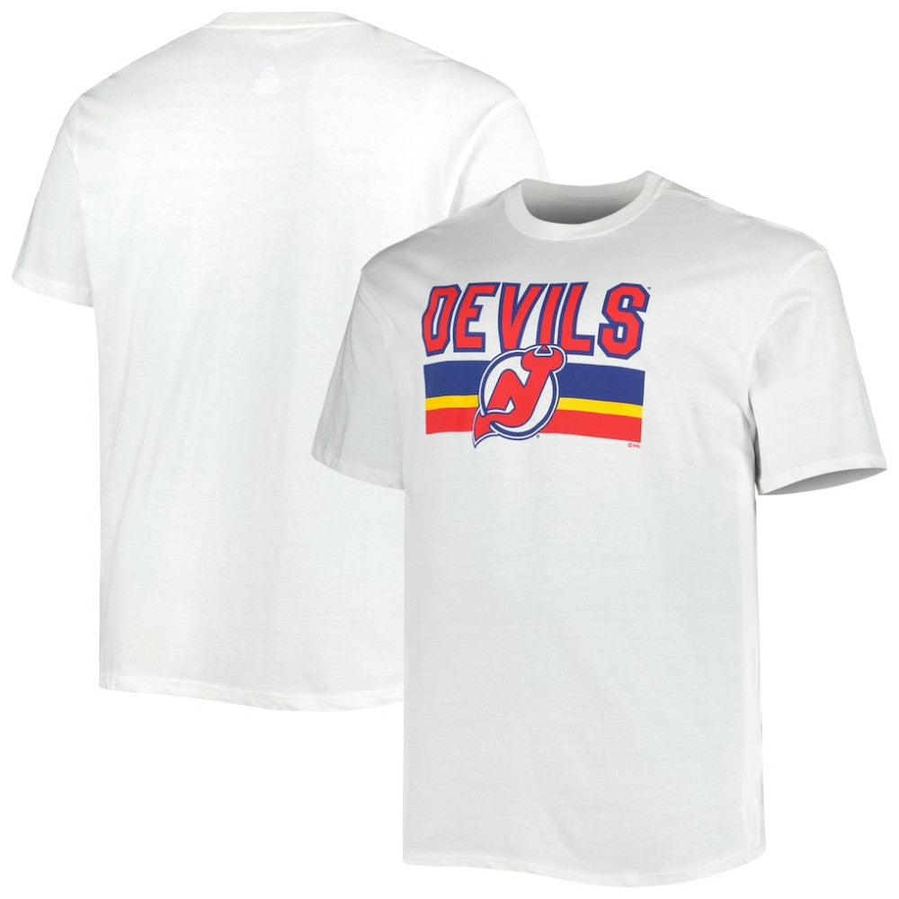 NHL New Jersey Devils Fanatics Big & Tall Special Edition 2.0 T-Shirt - White