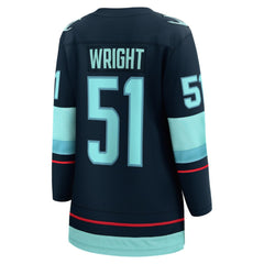 NHL Shane Wright Seattle Kraken Fanatics Women's Home Breakaway Jersey - Deep Sea Blue