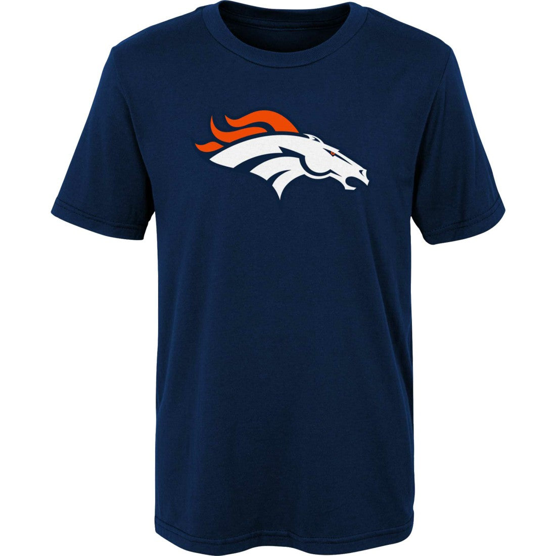 Denver Broncos Preschool Primary Logo T-Shirt Navy