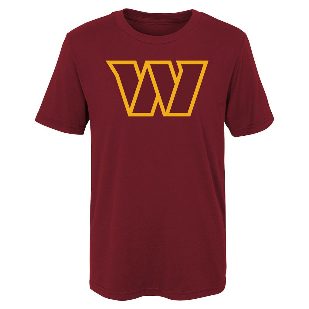 Washington Commanders Preschool Primary Logo T-Shirt Burgundy