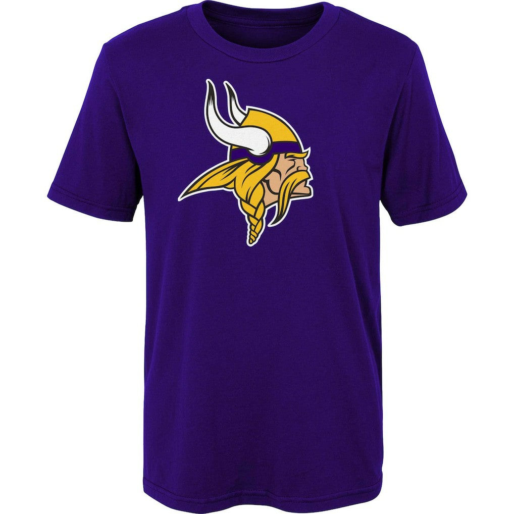 Minnesota Vikings Preschool Primary Logo T-Shirt Purple
