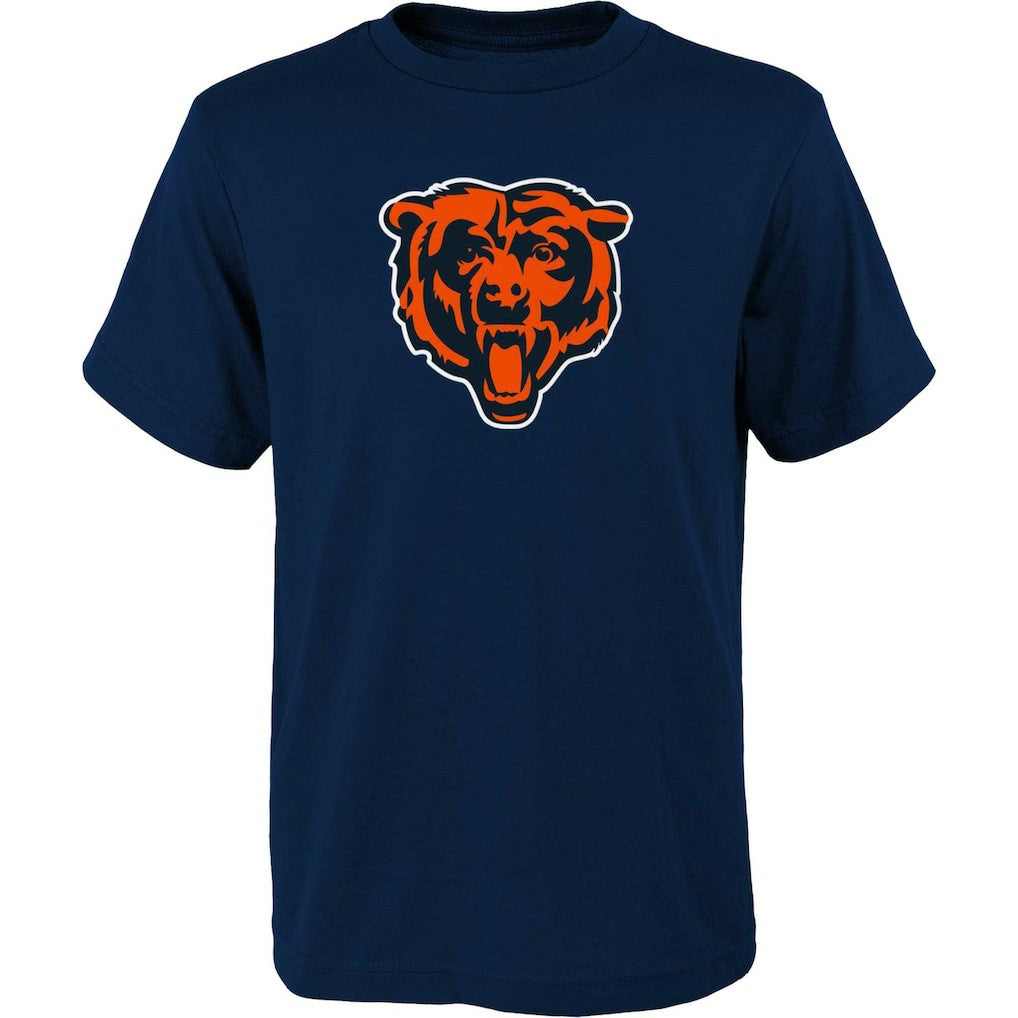 Chicago Bears Outerstuff Youth Primary Logo T-Shirt Navy