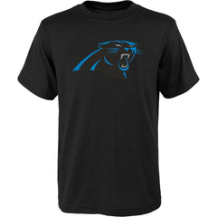 Carolina Panthers Outerstuff Youth Primary Logo T-Shirt Black