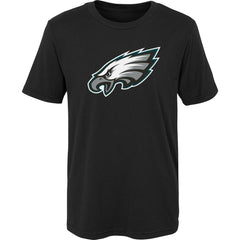 Philadelphia Eagles Outerstuff Youth Primary Logo T-Shirt Black