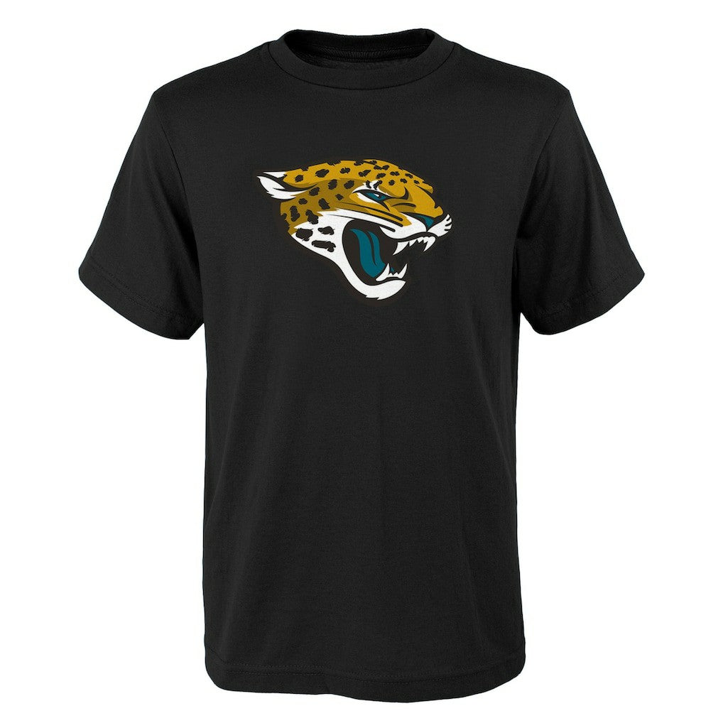 Jacksonville Jaguars Outerstuff Youth Primary Logo T-Shirt Black
