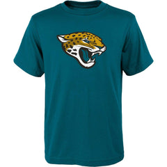 Jacksonville Jaguars Outerstuff Youth Primary Logo T-Shirt Teal