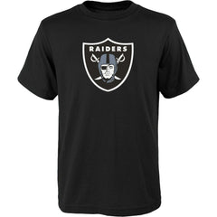 Las Vegas Raiders Outerstuff Youth Primary Logo T-Shirt Black