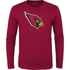 Arizona Cardinals Youth Primary Logo Long Sleeve T-Shirt Cardinal