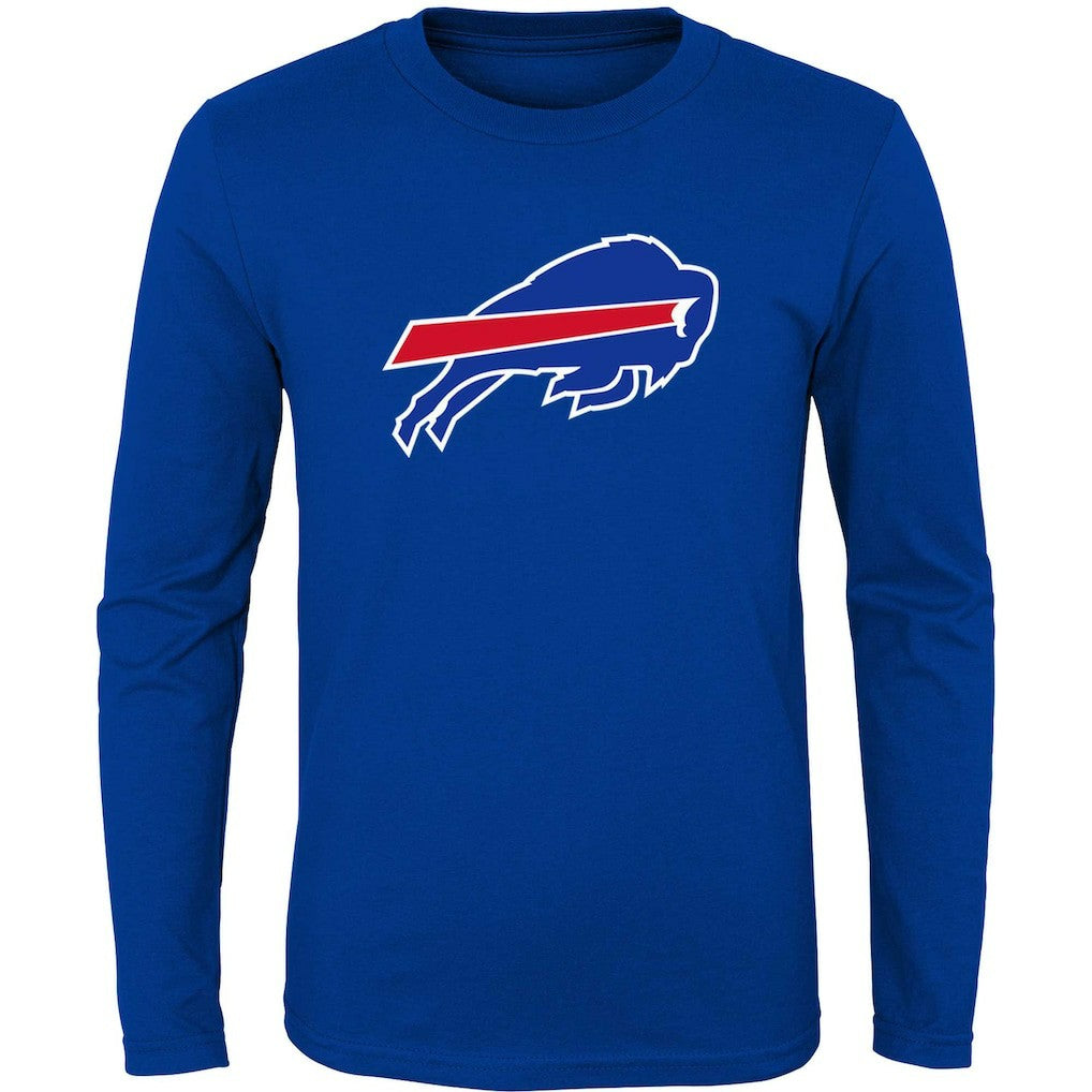 Buffalo Bills Youth Primary Logo Long Sleeve T-Shirt Royal