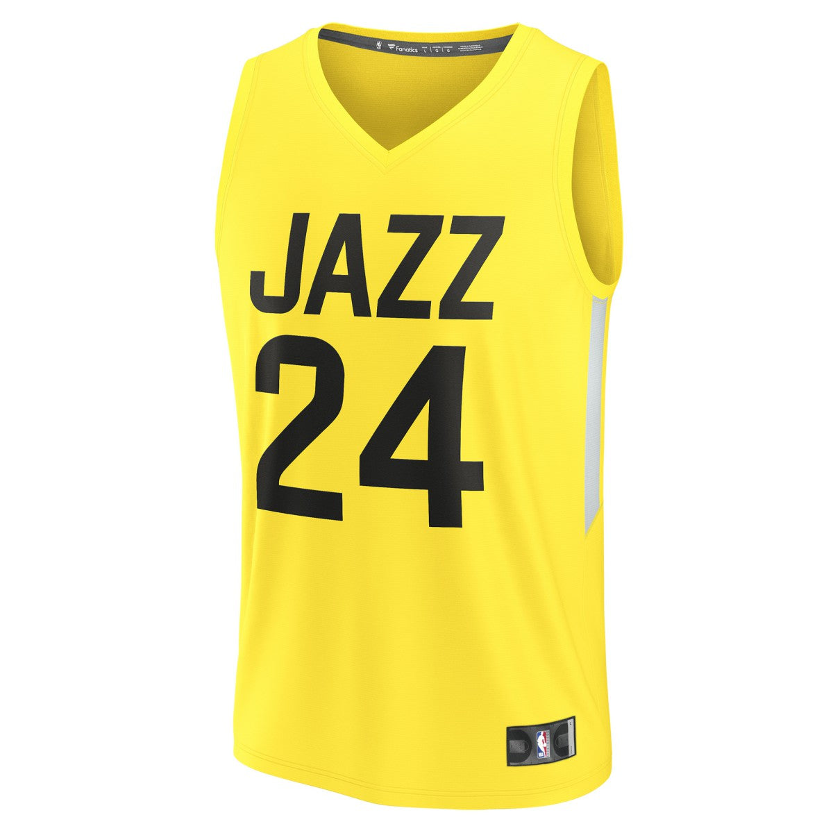 Walker Kessler Utah Jazz Fast Break Replica Player Jersey Icon Edition Yellow