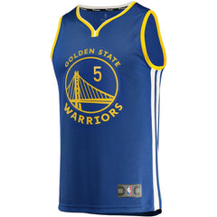 Kevon Looney Golden State Warriors Fast Break Replica Jersey Icon Editi- Blue