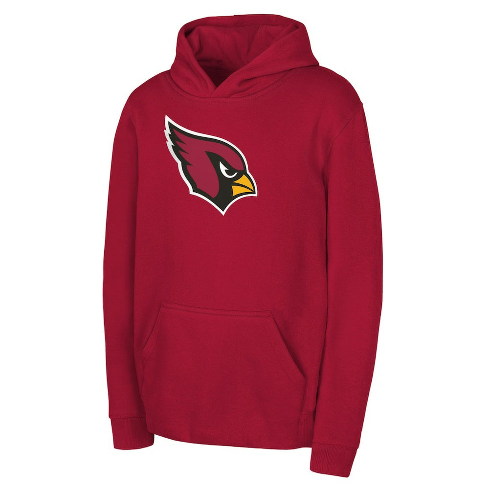 Arizona Cardinals Youth Team Logo Pullover Hoodie Cardinal