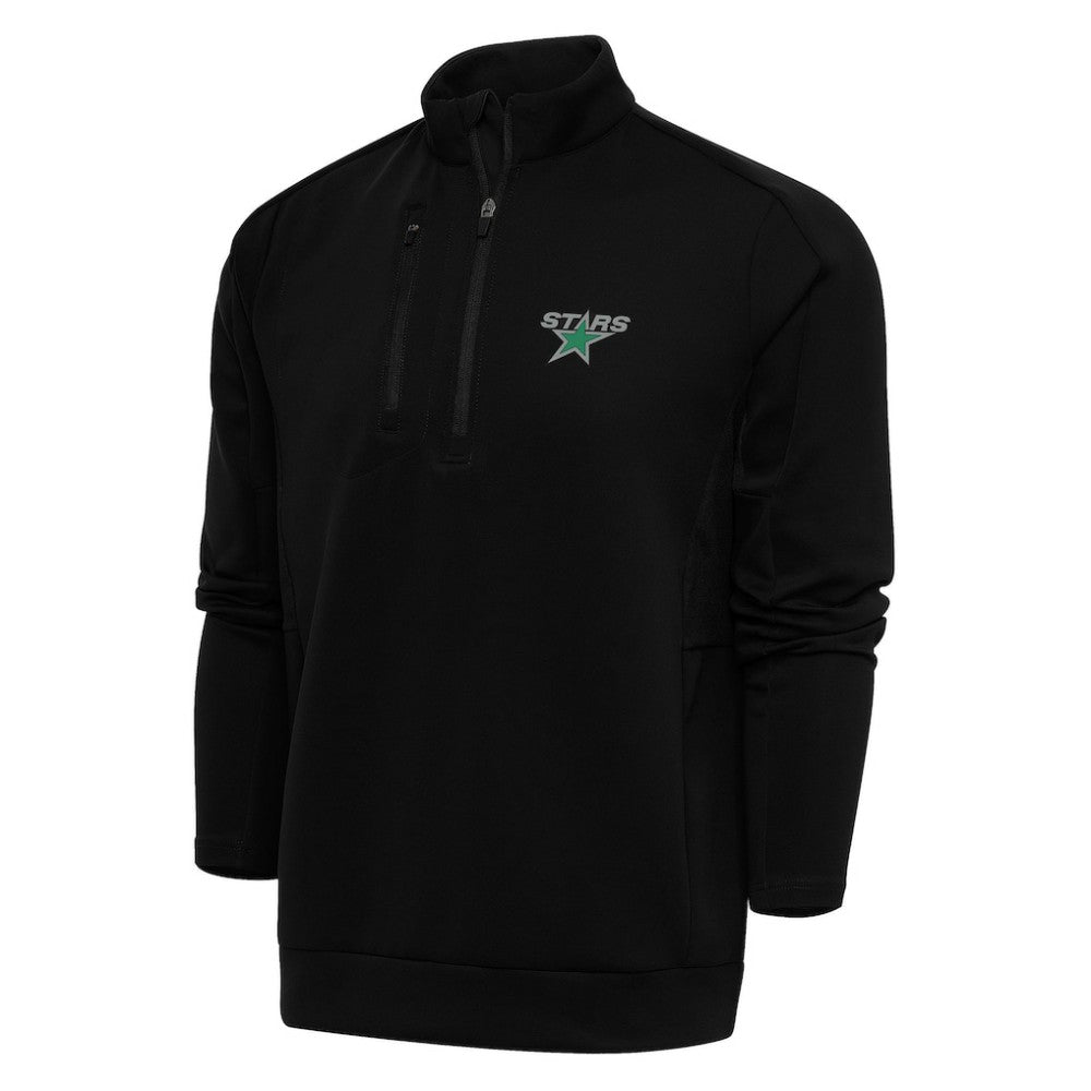 NHL Dallas Stars Antigua Special Edition 2.0 Generation Quarter-Zip Pullover Top - Black