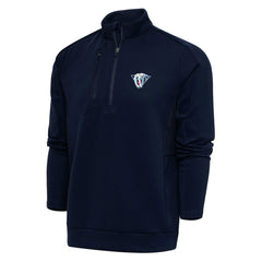 NHL Nashville Predators Antigua Special Edition 2.0 Generation Quarter-Zip Pullover Top - Navy