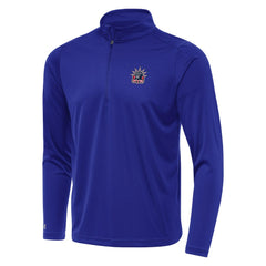 NHL New York Rangers Antigua Special Edition 2.0 Tribute Quarter-Zip Pullover Top - Navy