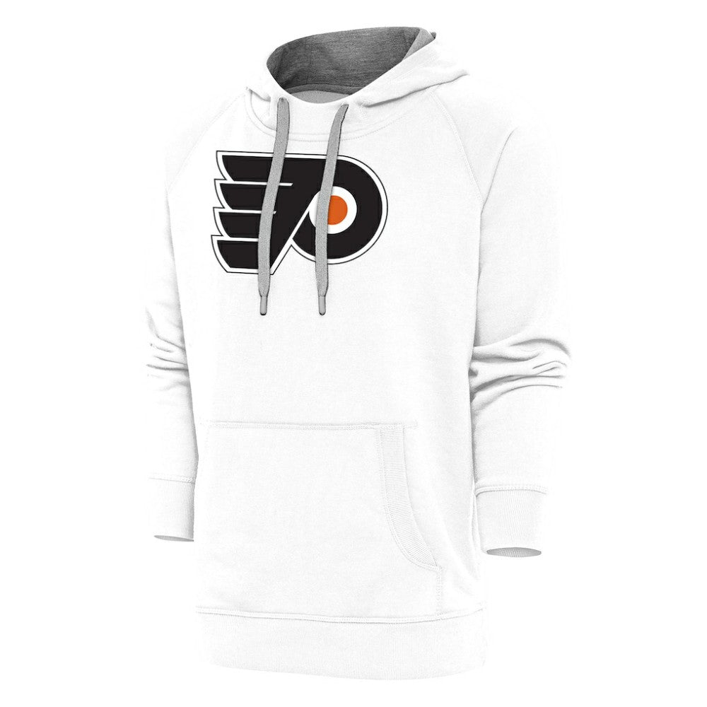NHL Philadelphia Flyers Antigua Special Edition 2.0 Victory Pullover Hoodie - White