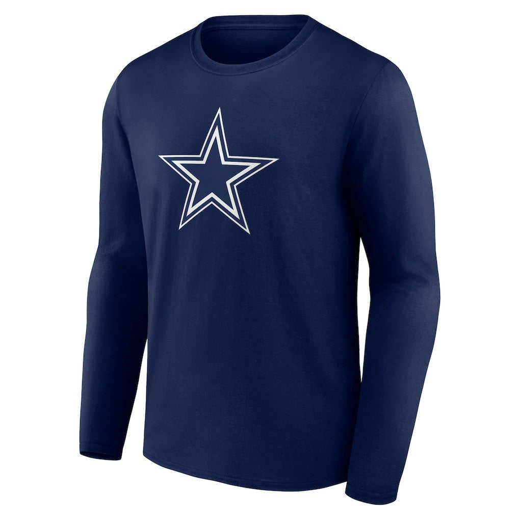 Dallas Cowboys Primary Logo Long T-Shirt Navy