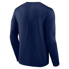 Dallas Cowboys Primary Logo Long T-Shirt Navy