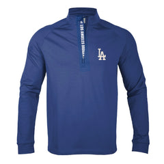 Los Angeles Dodgers Levelwear Calibre Quarter-Zip Pullover Top - Royal Pullover