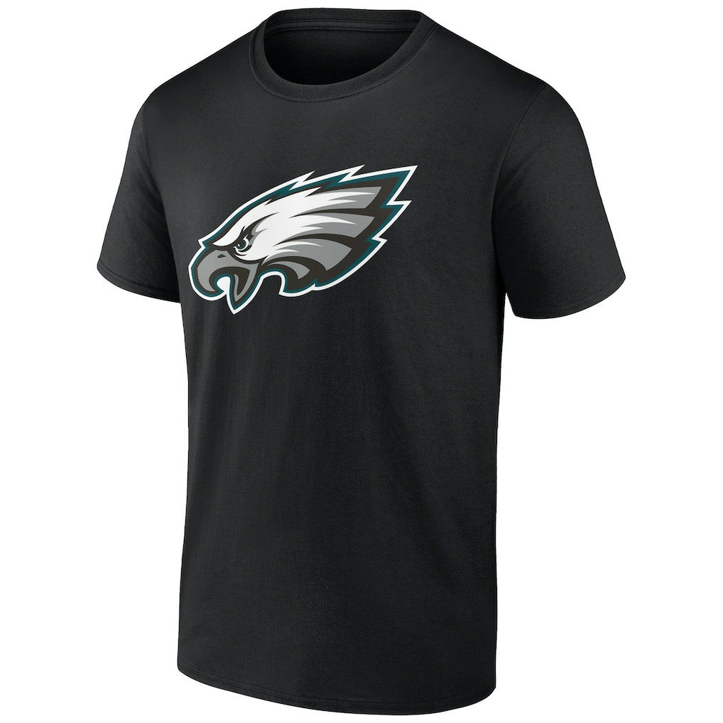 DeVonta Smith Philadelphia Eagles Icon Player Name & Number T-Shirt Black
