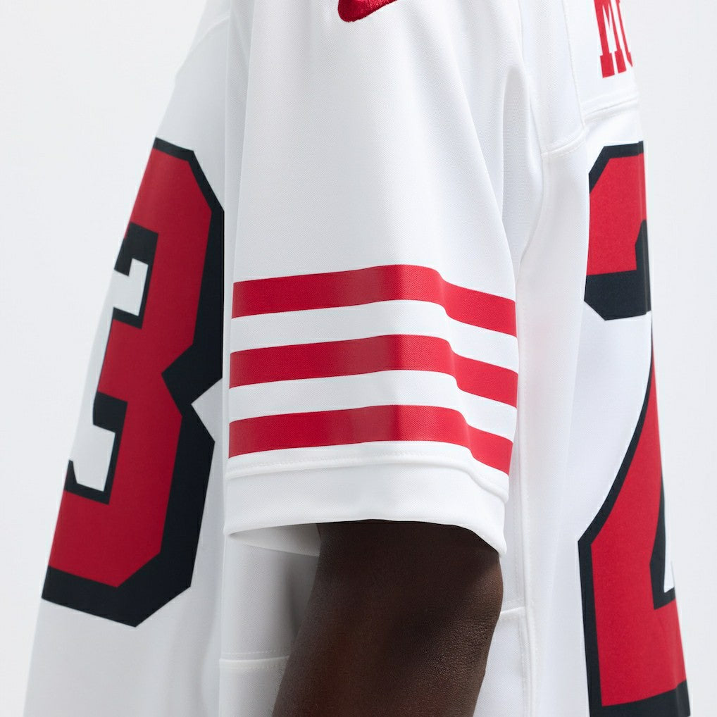Christian McCaffrey San Francisco 49ers Vapor F.U.S.E. Limited 2nd Alternate Jersey White