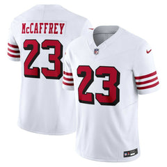 Christian McCaffrey San Francisco 49ers Vapor F.U.S.E. Limited 2nd Alternate Jersey White