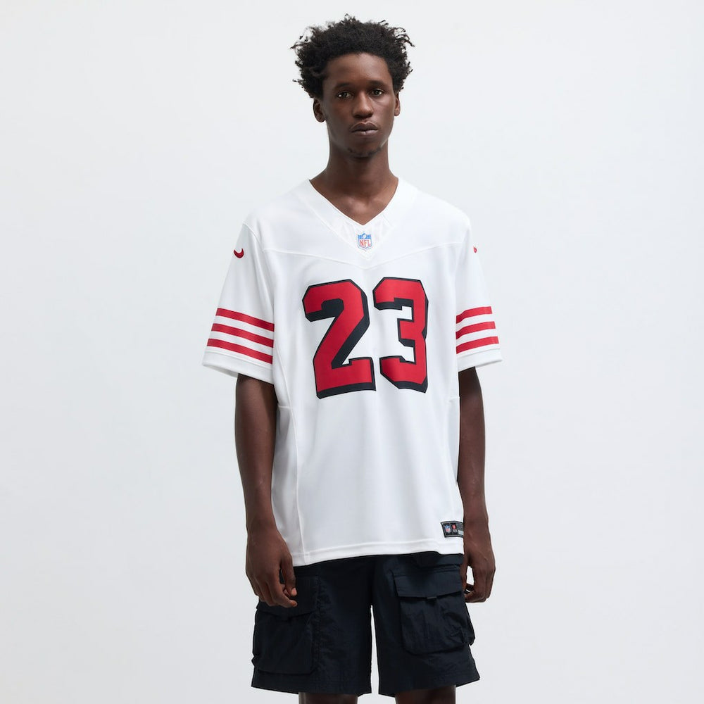 Christian McCaffrey San Francisco 49ers Vapor F.U.S.E. Limited 2nd Alternate Jersey White