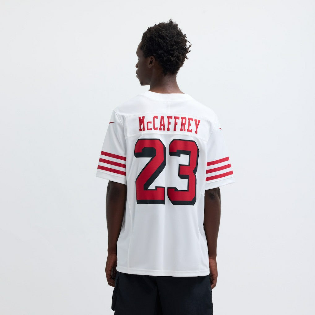 Christian McCaffrey San Francisco 49ers Vapor F.U.S.E. Limited 2nd Alternate Jersey White
