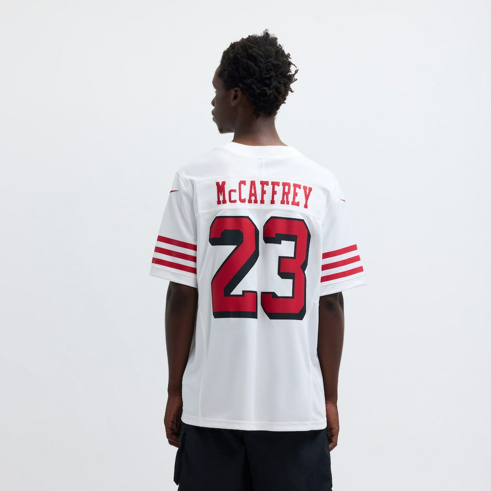 Christian McCaffrey San Francisco 49ers Vapor F.U.S.E. Limited 2nd Alternate Jersey White