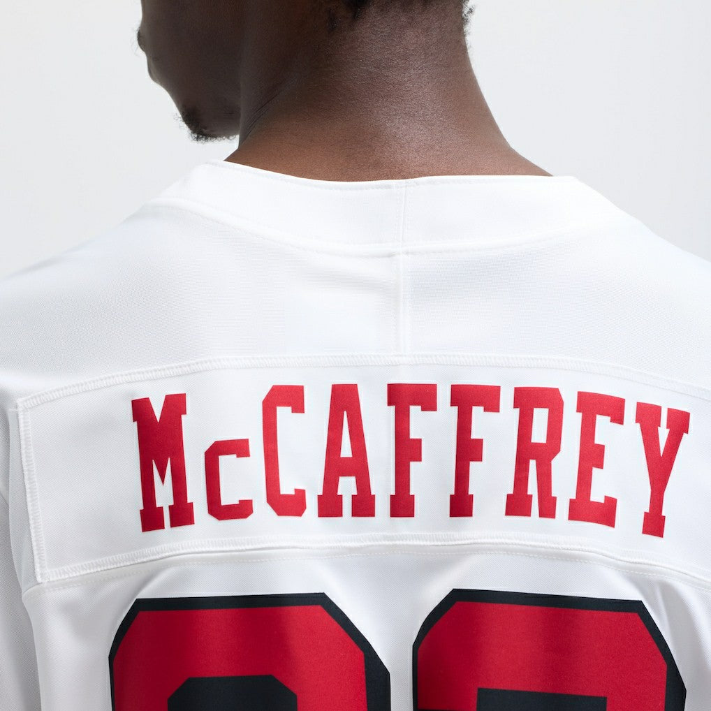 Christian McCaffrey San Francisco 49ers Vapor F.U.S.E. Limited 2nd Alternate Jersey White