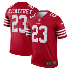Christian McCaffrey San Francisco 49ers Legend Player Performance Top Scarlet