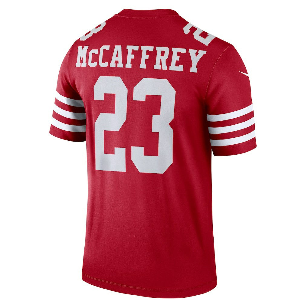 Christian McCaffrey San Francisco 49ers Legend Player Performance Top Scarlet