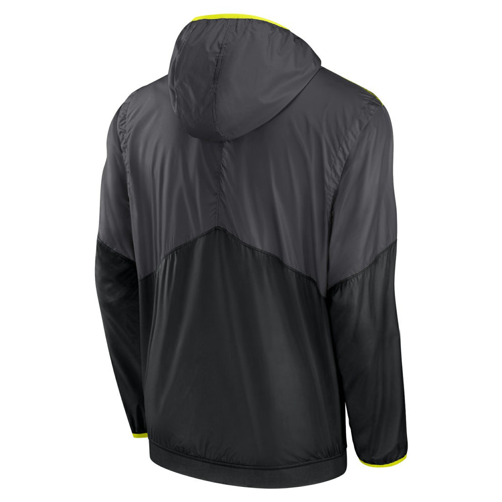 Tennessee Titans Volt Hoodie Half-Zip Jacket Anthracite