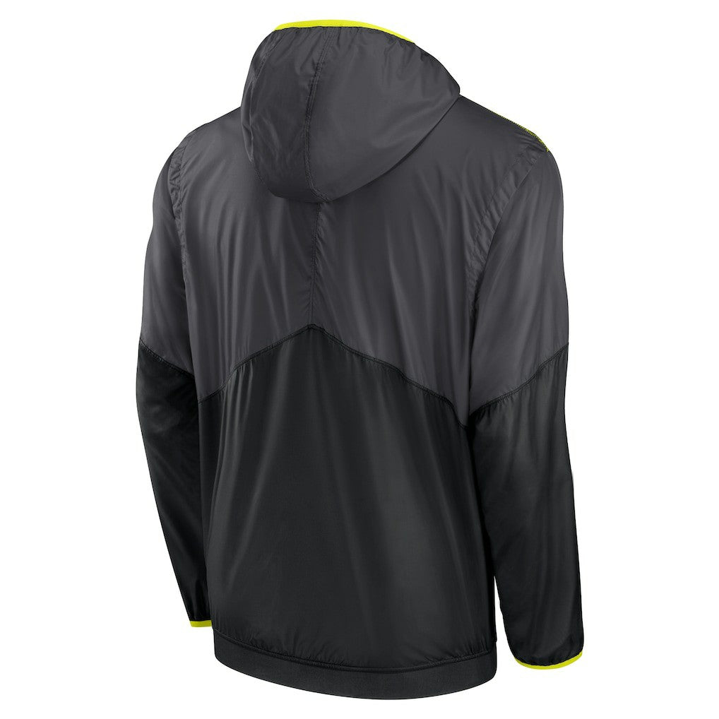 Cleveland Browns Volt Hoodie Half-Zip Jacket Anthracite