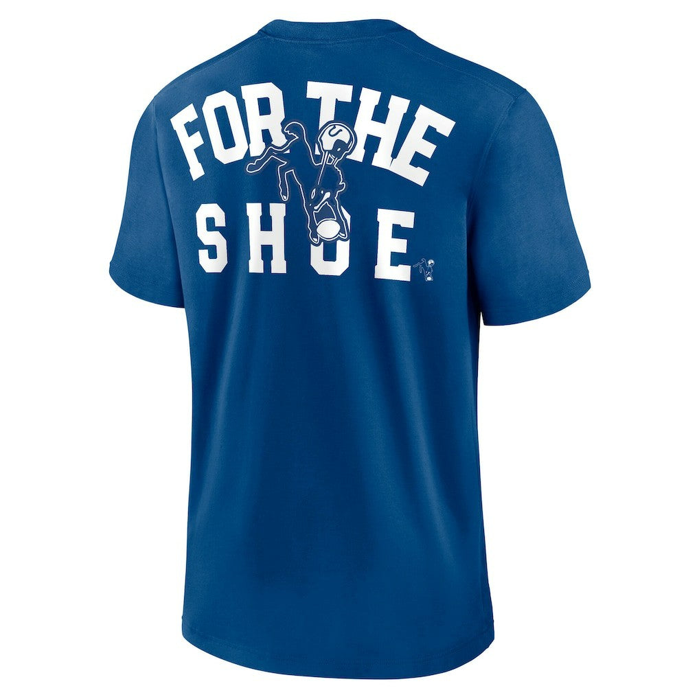 Indianapolis Colts Rewind Slogan T-Shirt Royal