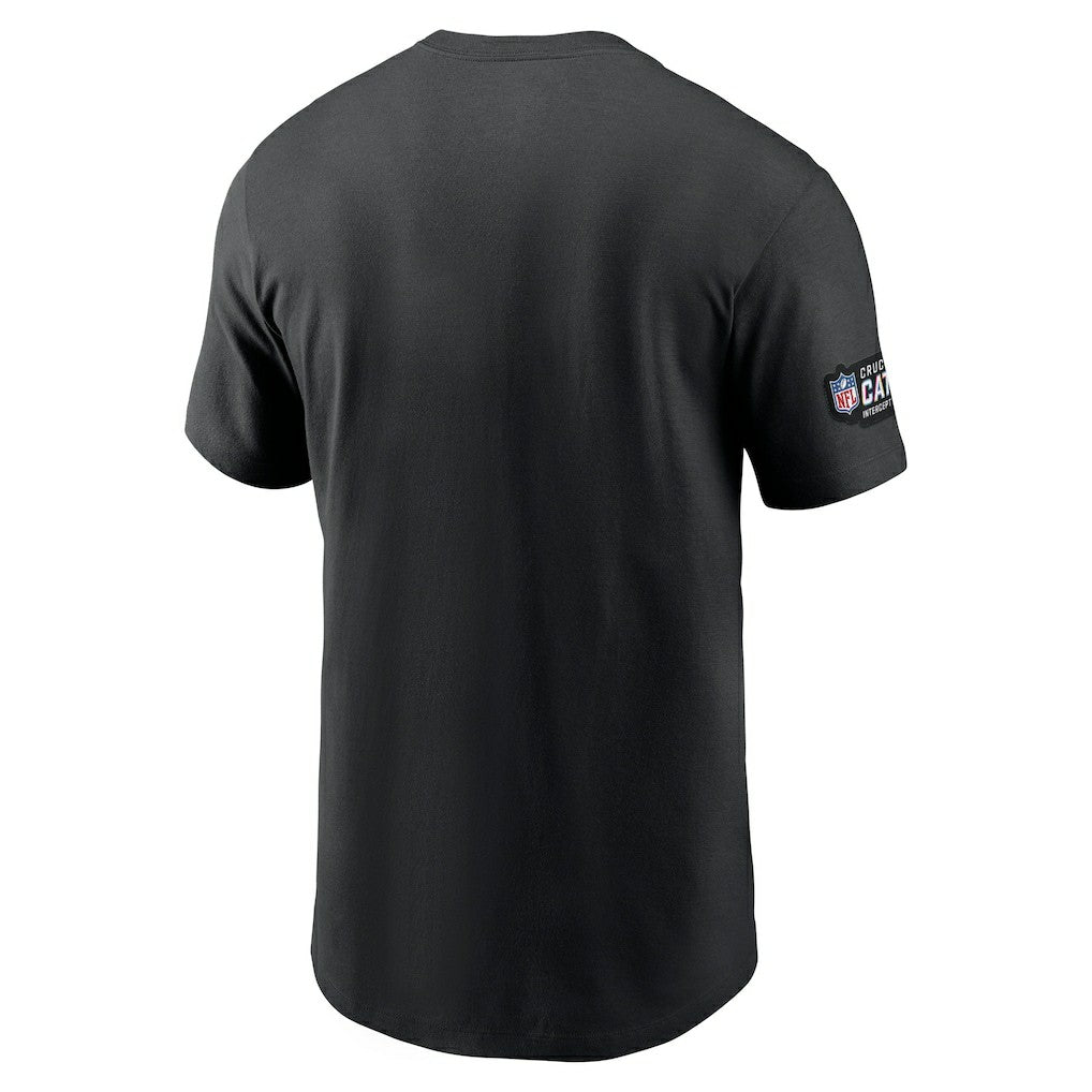 Arizona Cardinals Crucial Catch Sideline Tri-Blend T-Shirt Black