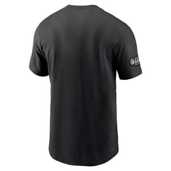 Arizona Cardinals Crucial Catch Sideline Tri-Blend T-Shirt Black
