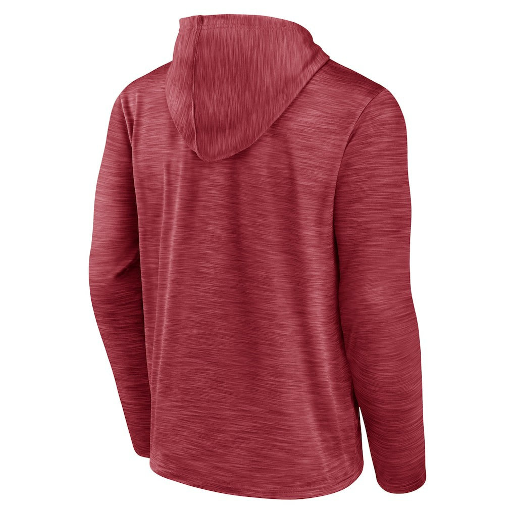 Arizona Cardinals Hook and Ladder Pullover Hoodie Heather Cardinal