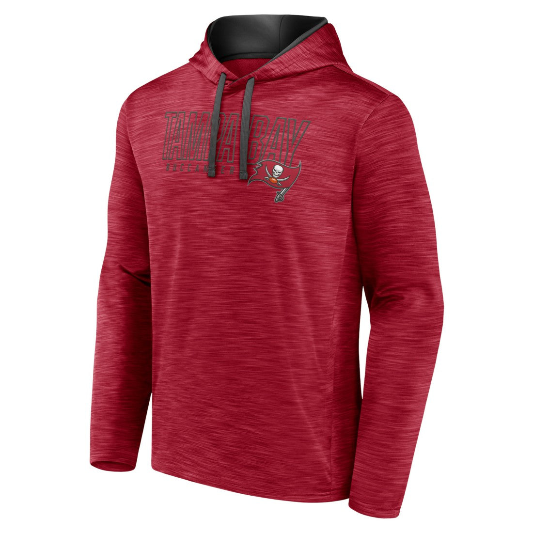 Tampa Bay Buccaneers Hook and Ladder Pullover Hoodie Heather Red