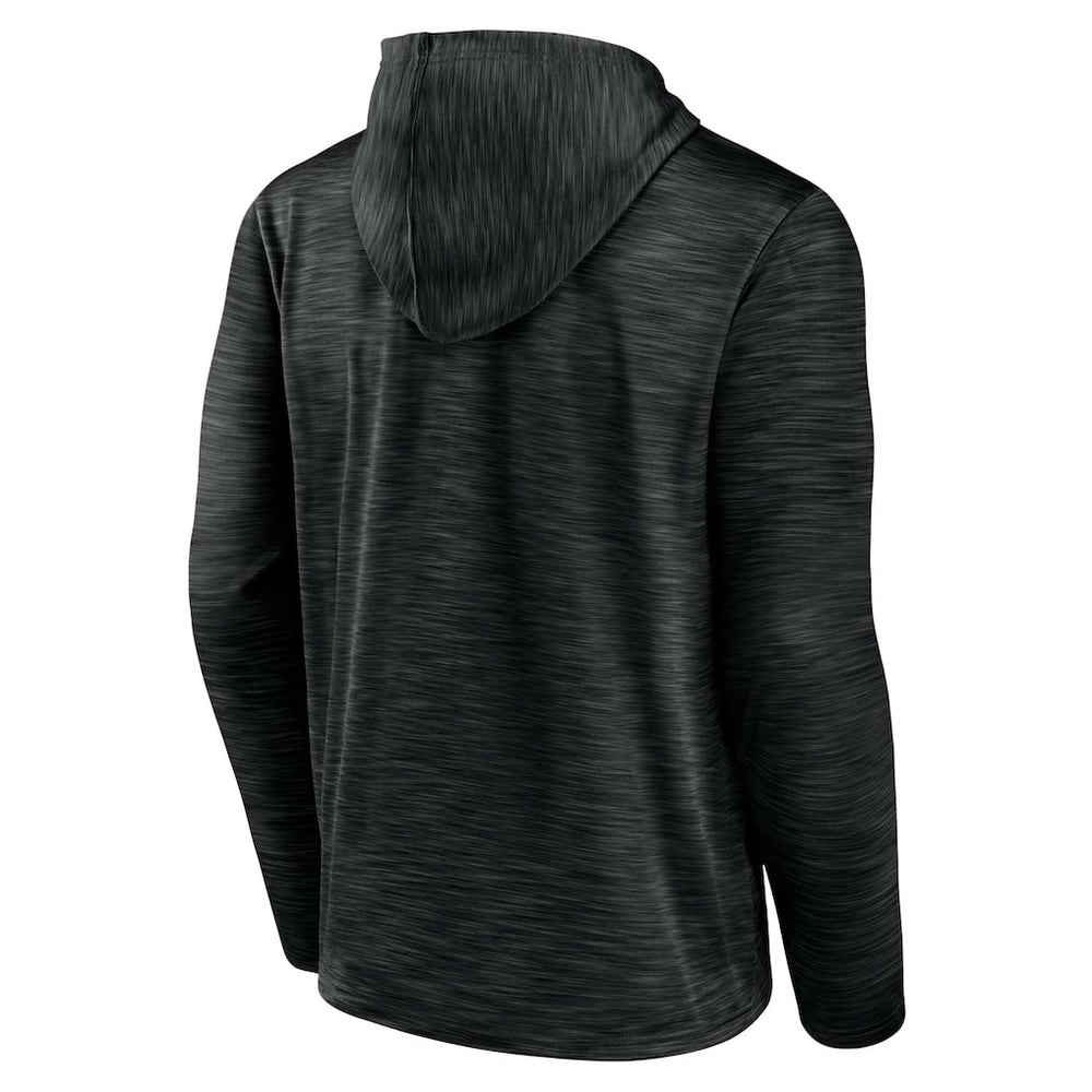 Las Vegas Raiders Hook and Ladder Pullover Hoodie Heather Black
