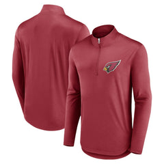 Arizona Cardinals Quarterback Quarter-Zip Top Cardinal