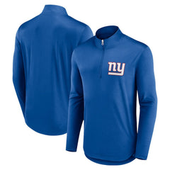 New York Giants Quarterback Quarter-Zip Top Royal