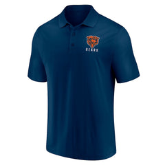 Chicago Bears Lockup Two-Pack Polo Set White/Navy