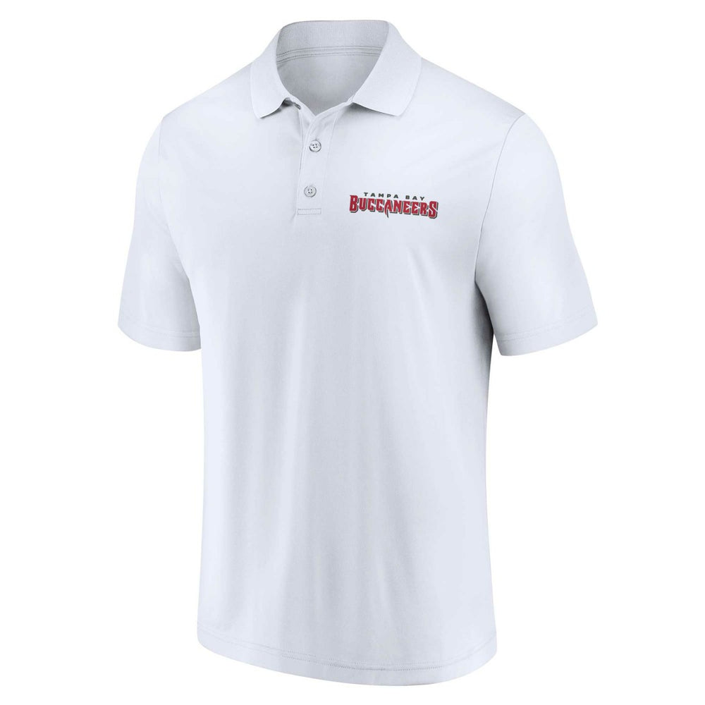 Tampa Bay Buccaneers Lockup Two-Pack Polo Set White/Red