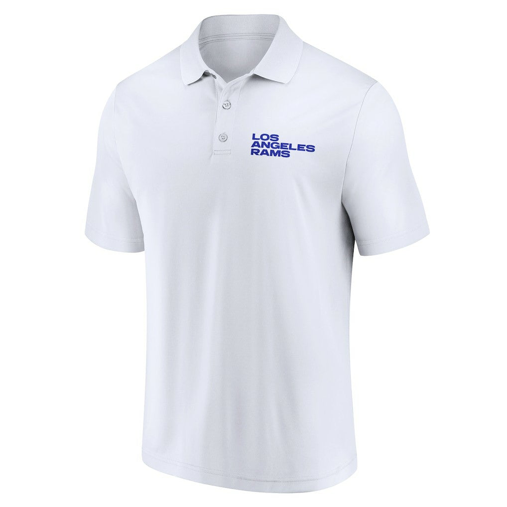Los Angeles Rams Lockup Two-Pack Polo Set White/Royal