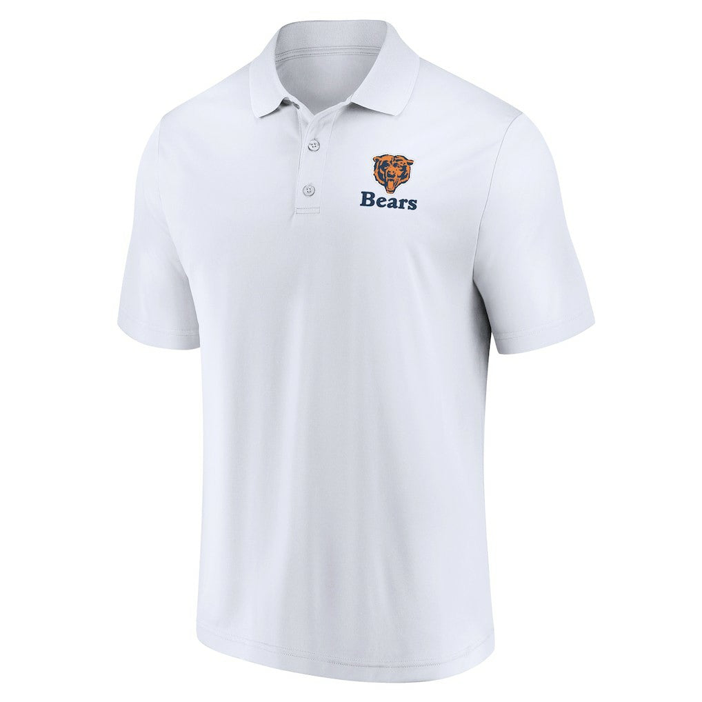 Chicago Bears Throwback Two-Pack Polo Set White/Navy